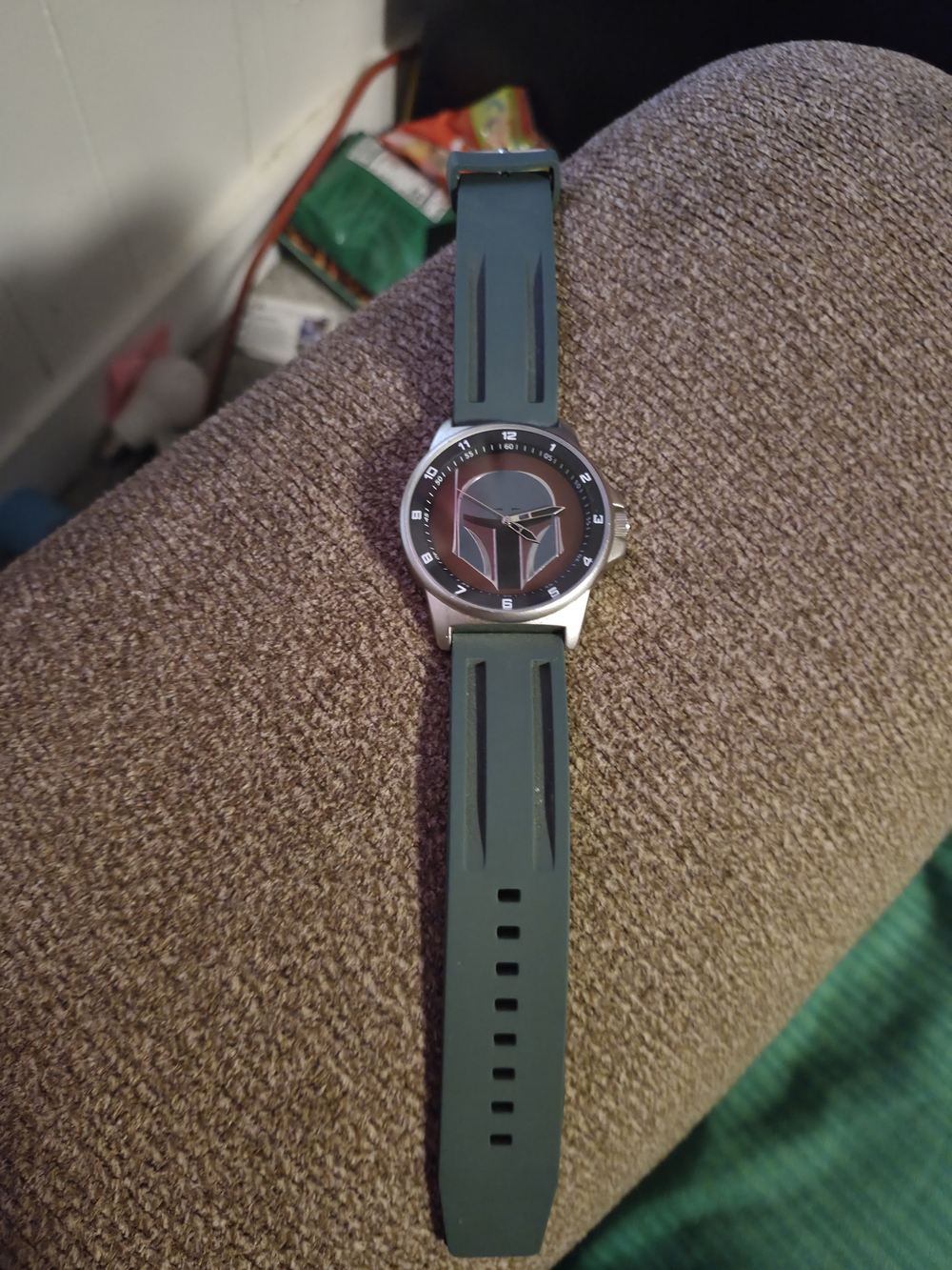 Accutime Star Wars Boba Fett Analog Watch